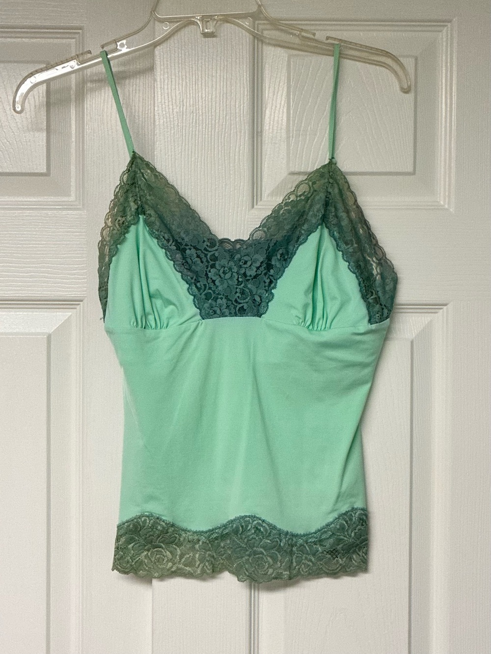 Vintage Camisole EUC MODA International, Sea Green, Size M